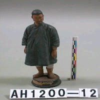 藏品(陶塑人種模型—OROKHO人（男性）)的圖片